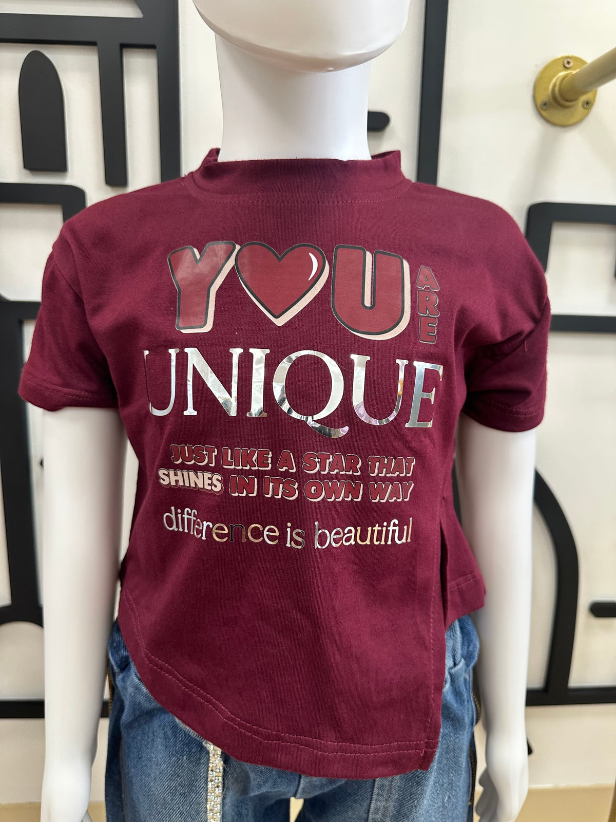 CK-Shirt You Are Unique Red