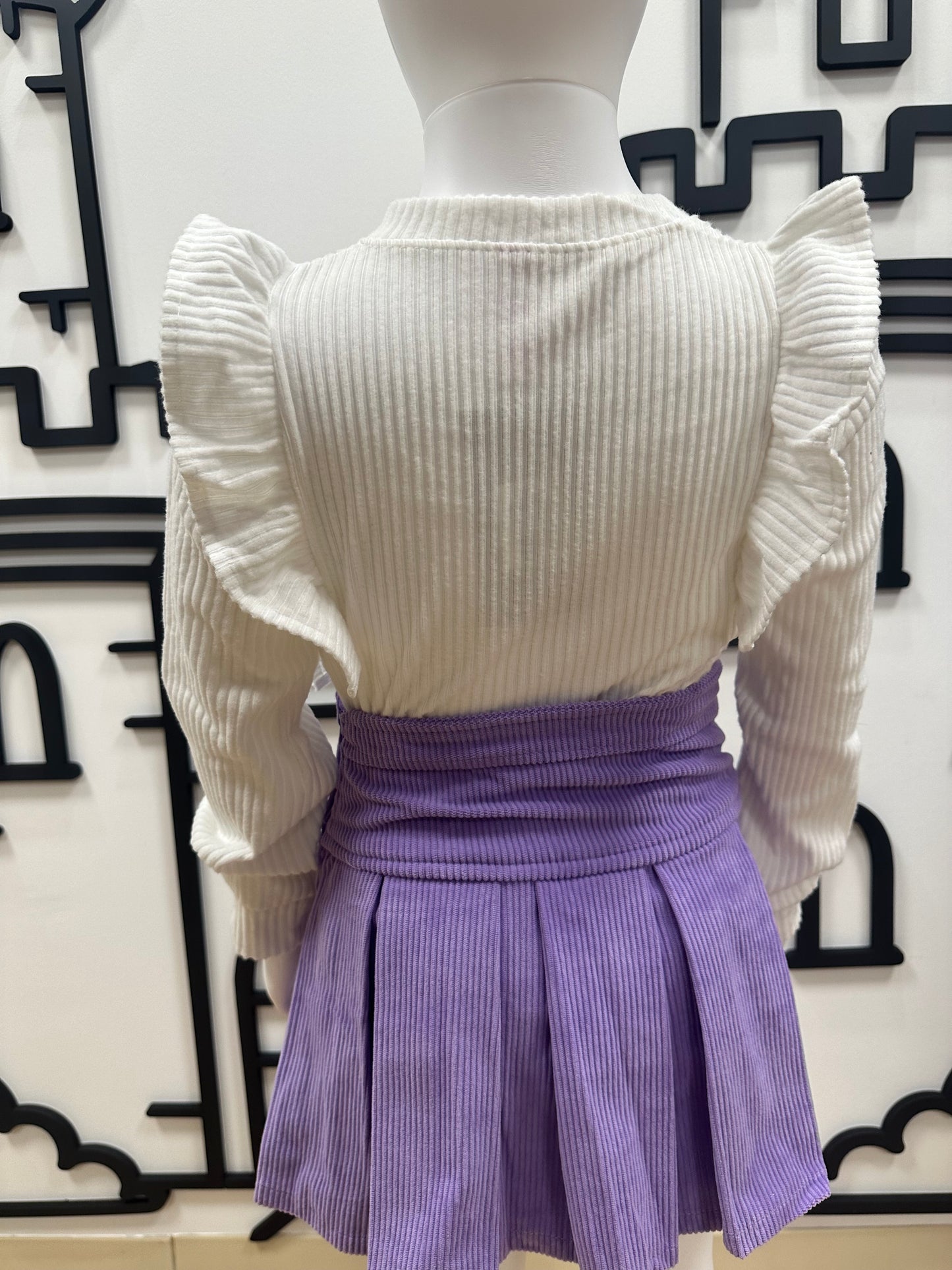 E-Conjunto Osito Violeta