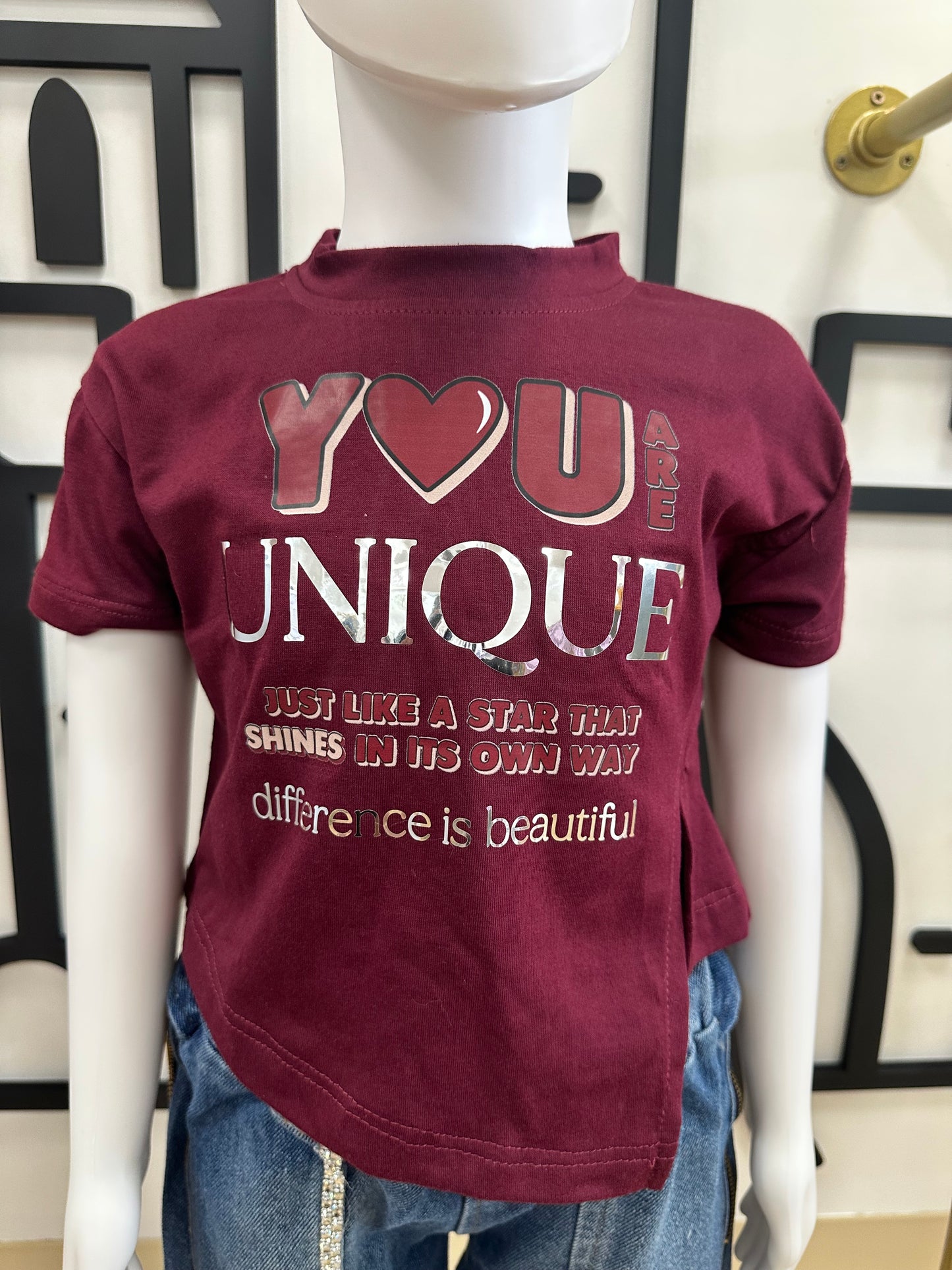 CK-Shirt You Are Unique Red