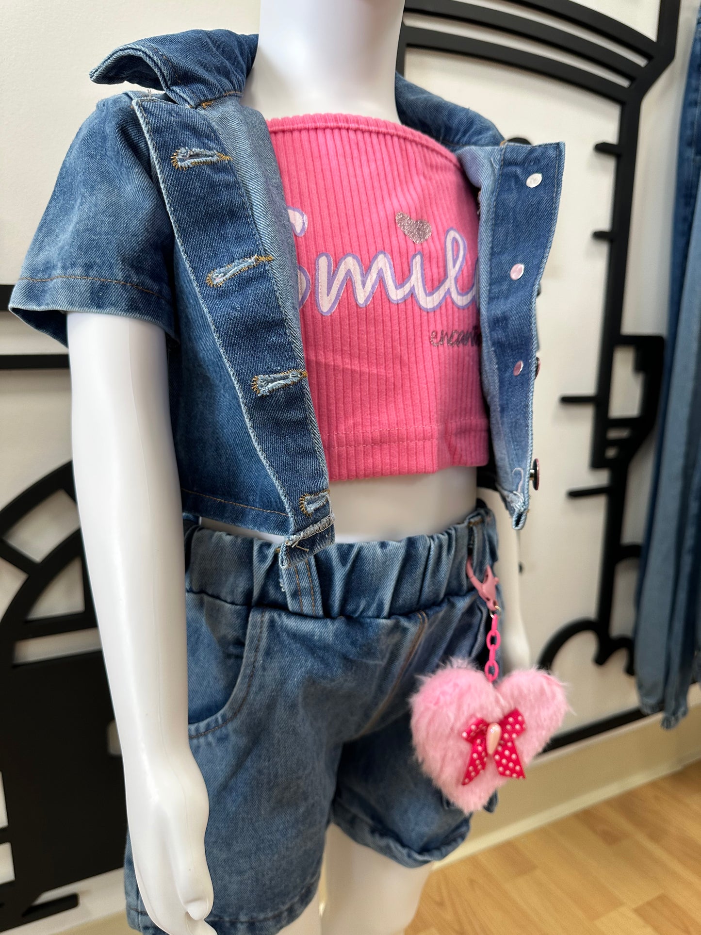 E-Conjunto Jeans Smile