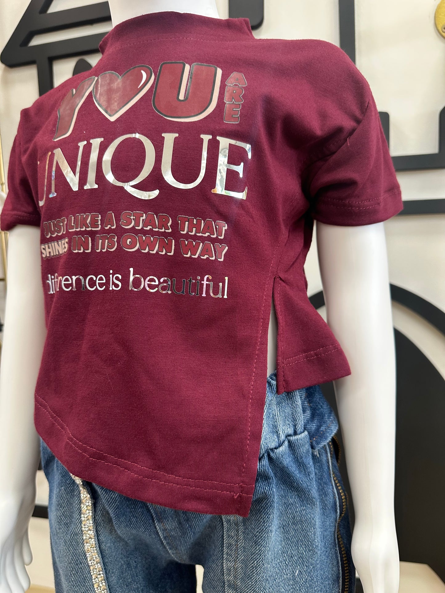 CK-Shirt You Are Unique Red