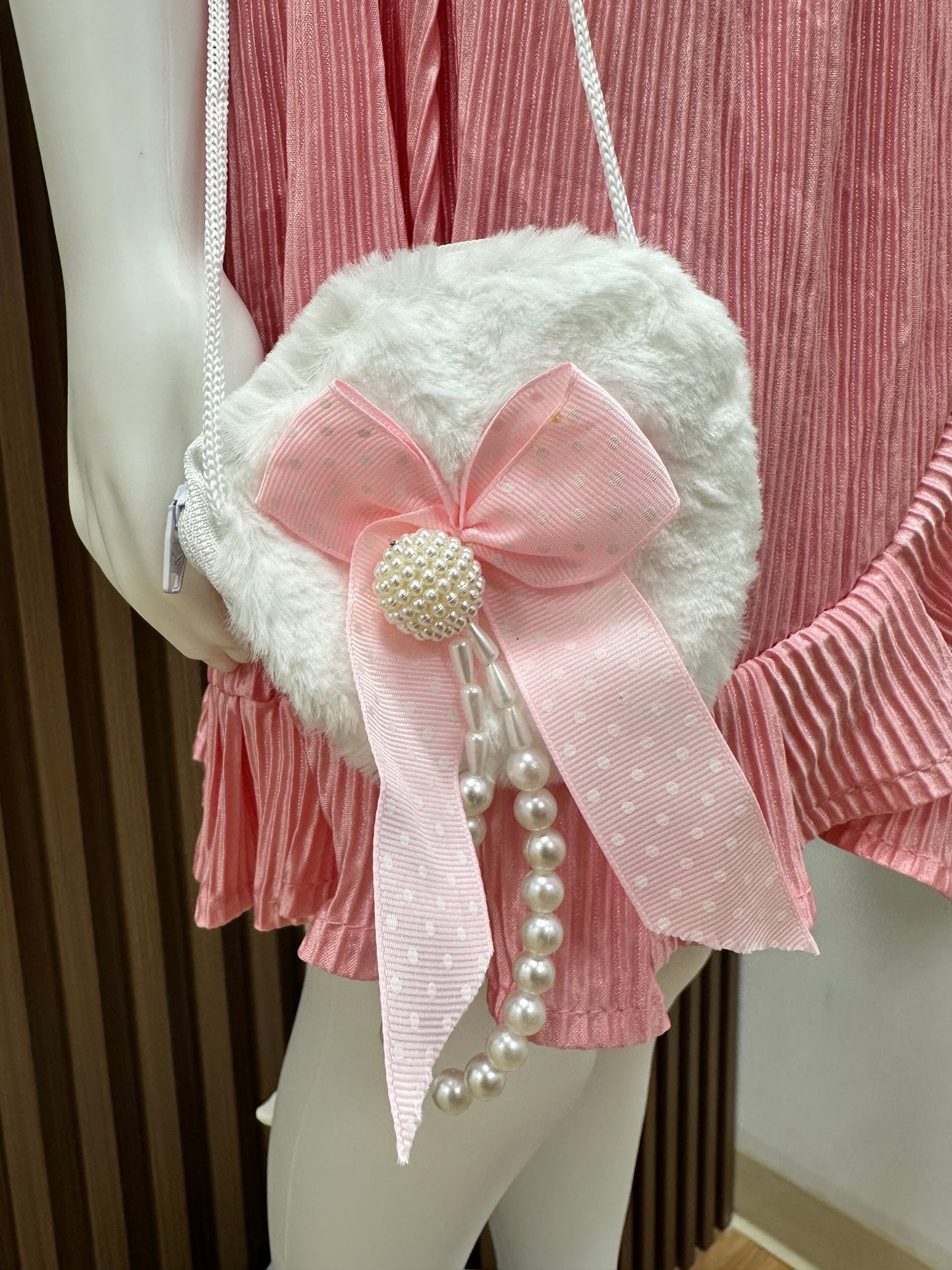 E-Conjunto Plisado Rosa