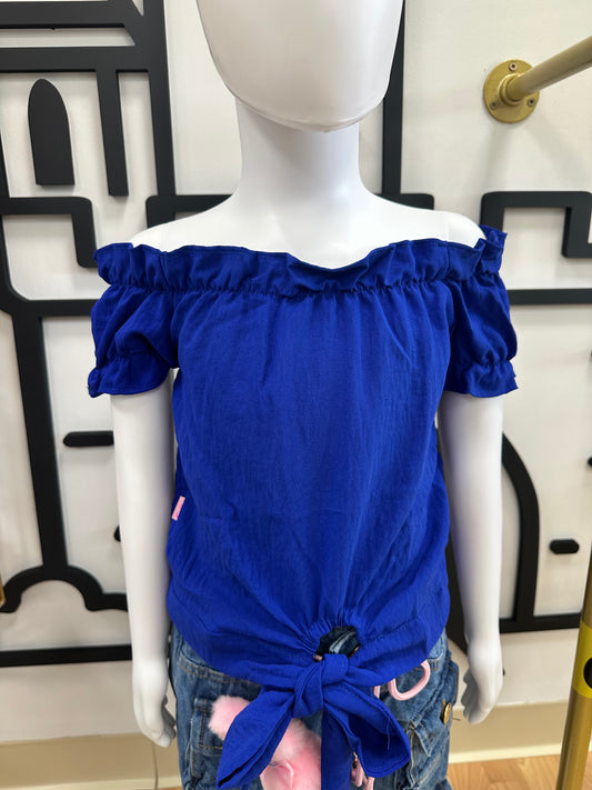 CK-Blusa Azul
