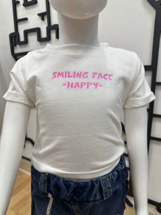 BG-Smiling Face White