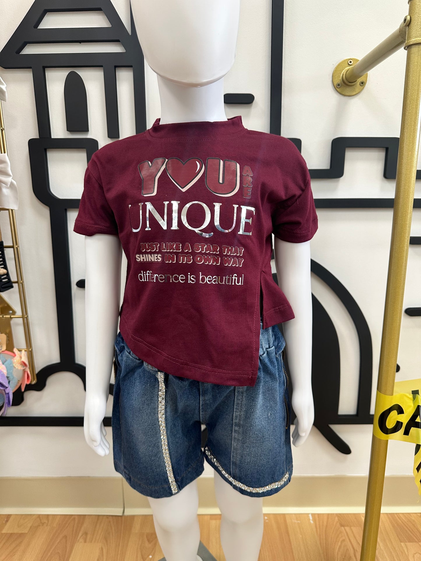 CK-Shirt You Are Unique Red