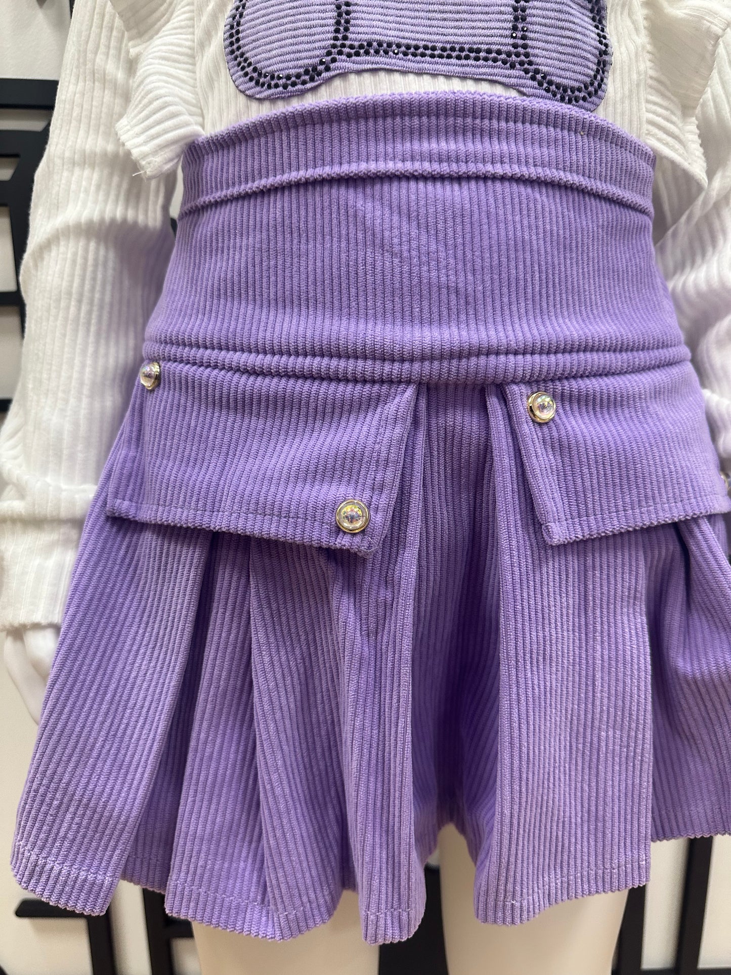 E-Conjunto Osito Violeta