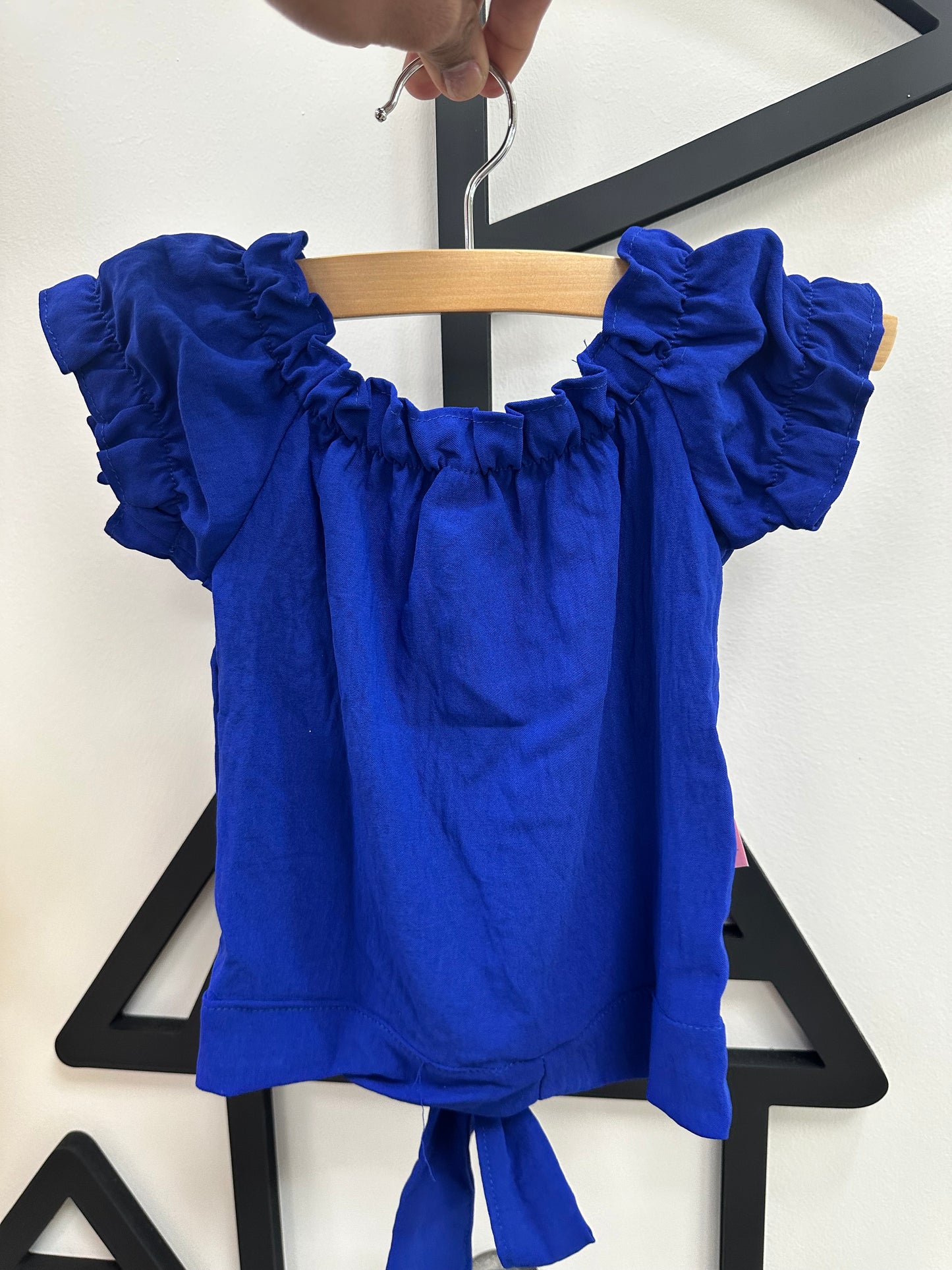 CK-Blusa Azul