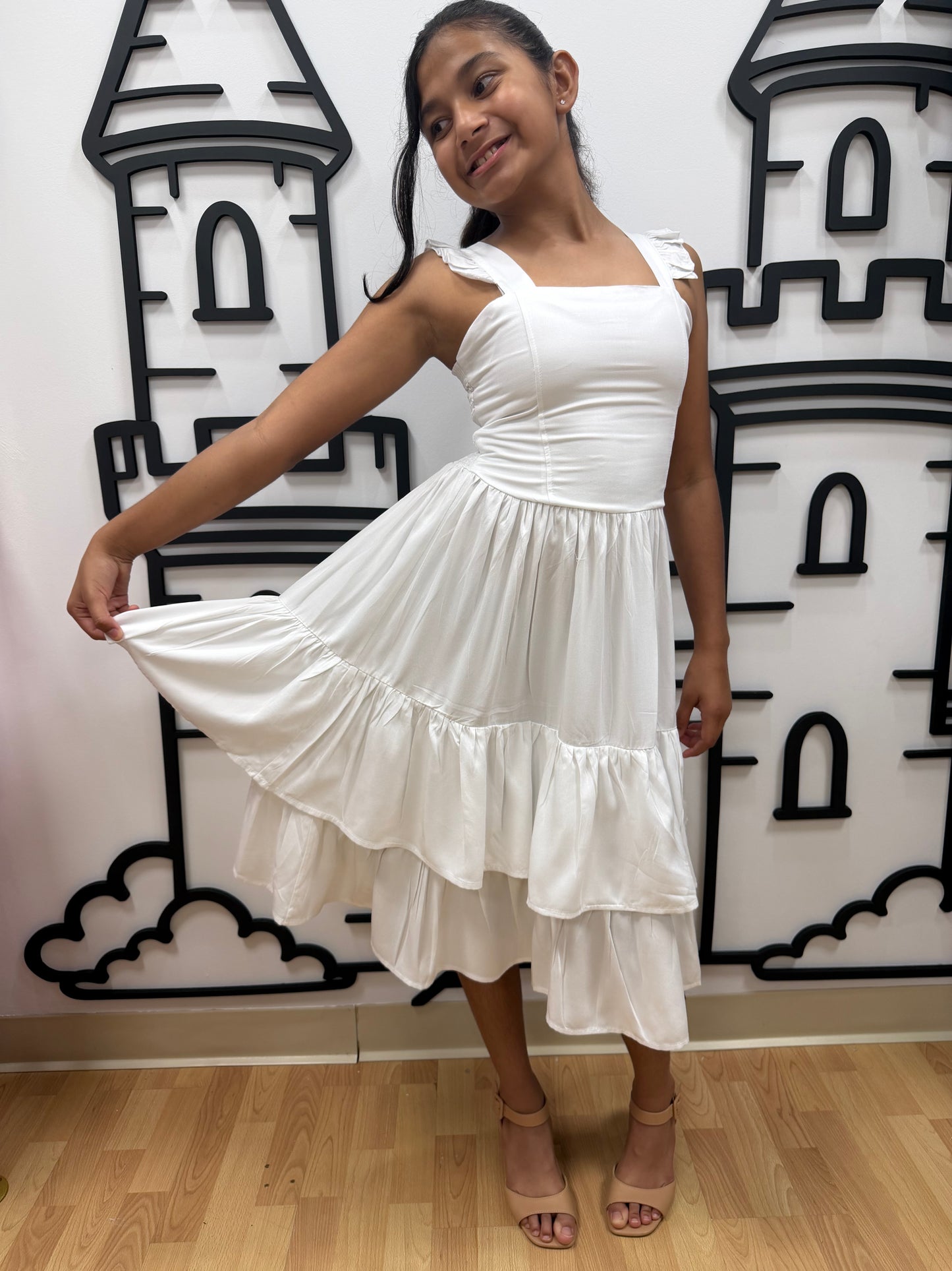 Traje Volantes Blanco-OK
