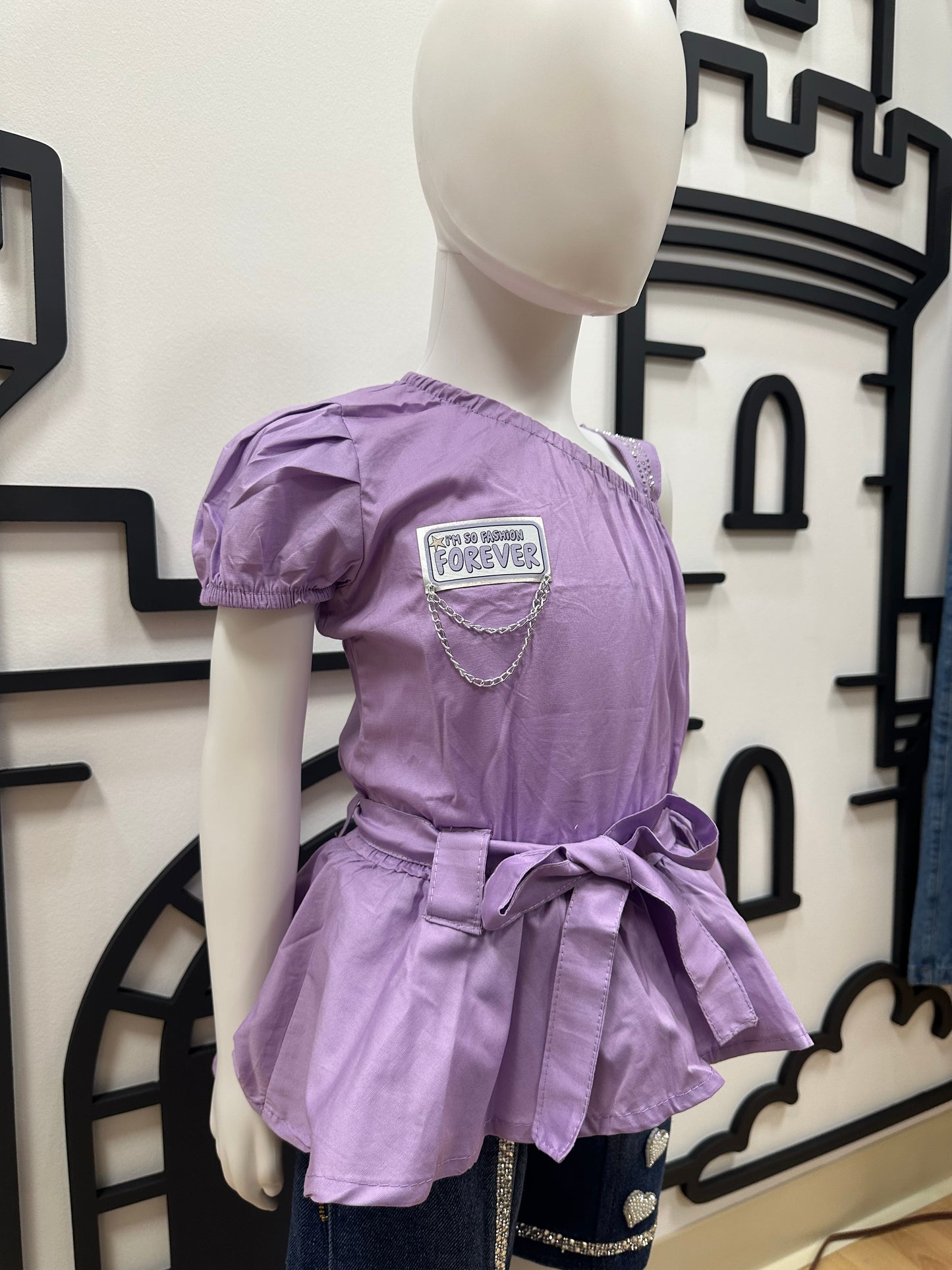 CK-Blusa Forever Violeta
