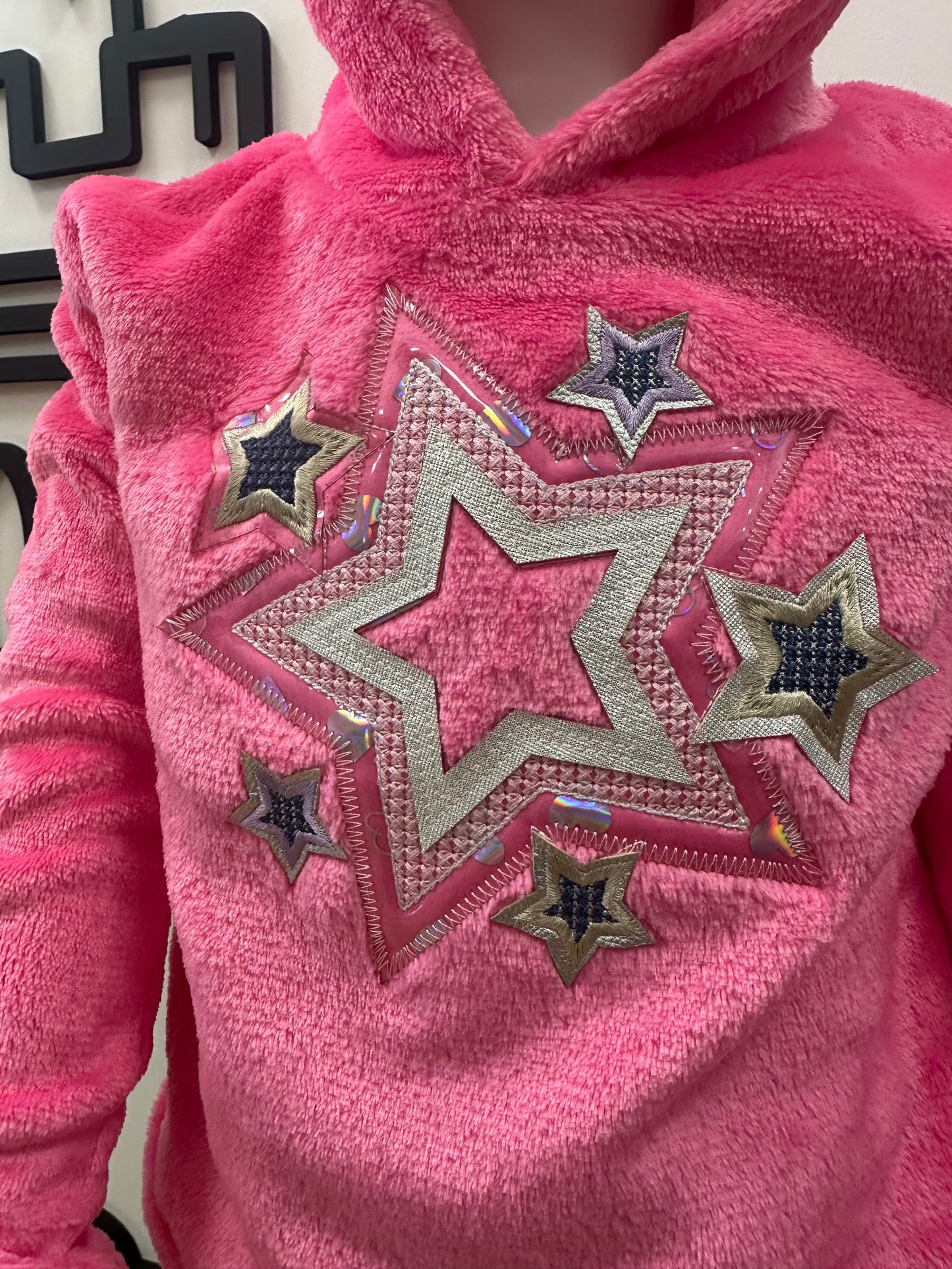 Abr-CK COZY JACKET PINK