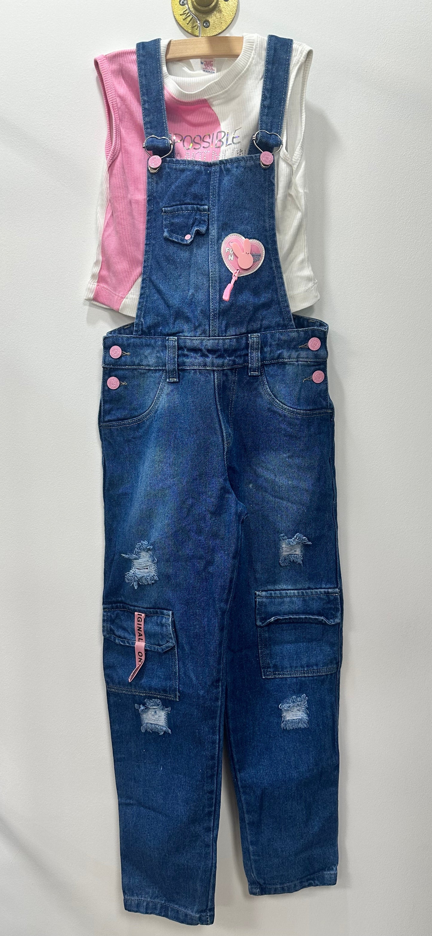 Oki-Conjunto Mameluco Bunny