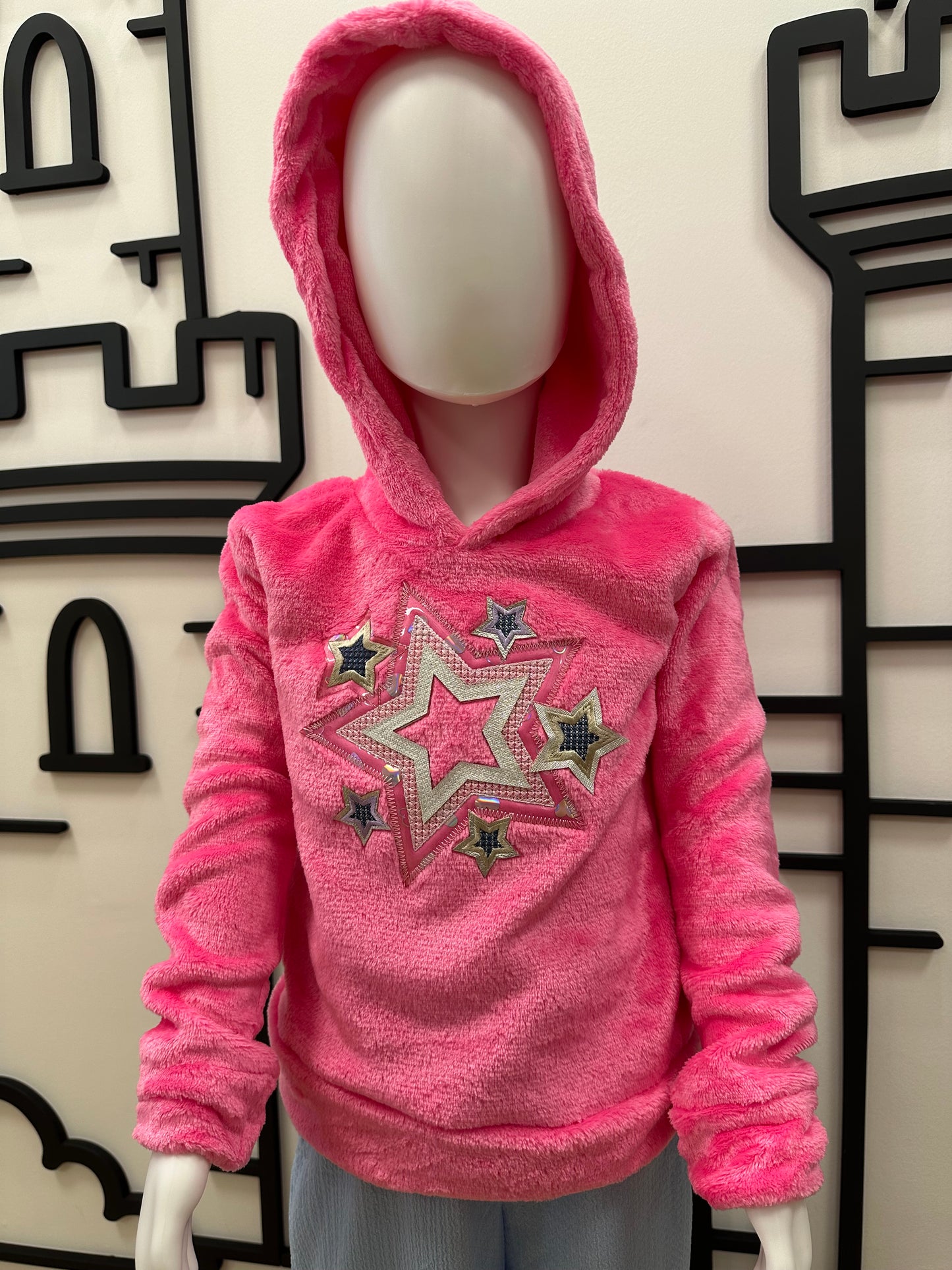 Abr-CK COZY JACKET PINK