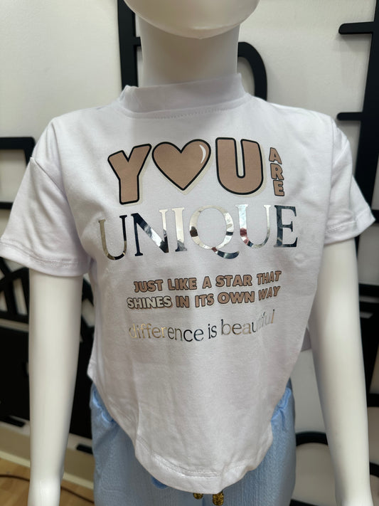 Blu-CK You Are Unique White